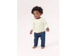 Jean foncé avec ceinture pour bébé fille
