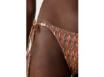 Culotte bikini ficelle bas de maillot à motif