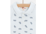 Polo blanc pour bébé garçon
