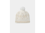 Bonnet maille avec pompom