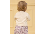 Cardigan ajouré fantaisie