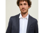 Veste de costume slim - Bleu foncé
