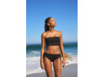 Bandeau haut de maillot à nouer détails perles,Bandeau haut de maillot à nouer détails perles;${refinementColor}
