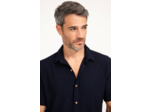 Chemise manches courtes Crepon
