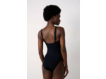 Maillot de bain 1 pièce gainant encolure carrée