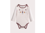 Lot de 2 body manches longgues à imprimé panthère pour bébé fille