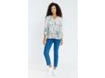 Blouse imprimé feuillage