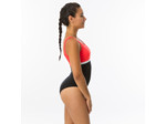 Maillot de Bain 1 Pièce Femme Heva li Noir Corail