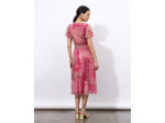 Robe longue imprimée MULTICOLORE