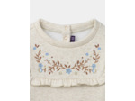 Sweat chiné doublé polaire