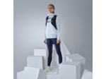 Legging short ultra léger - randonnée rapide - FH900 bleu - Femme