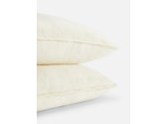 Lot de 2 coussins carrés à point de feston