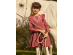 Robe gaze de coton brodée