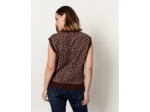 Pull fin à motifs MARRON Femme