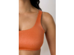 Brassière asymétrique haut de maillot de bain