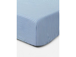 Drap-housse king size à rayures
