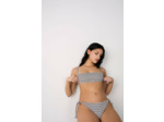 Bandeau haut de maillot à rayures