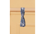 Bandeau bleu et blanc à imprimé fleuri