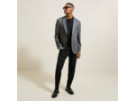 Veste blazer bi-ton - Gris moyen