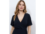 Robe courte unie MARINE