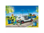 Agent entretien avec véhicule électrique Playmobil City Action 71433