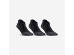 CHAUSSETTES DE SPORT BASSES ARTENGO RS 900 NOIR GRIS LOT DE 3