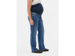 Jean denim de maternité coupe droite
