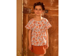 T-shirt à fleurs