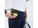 Legging tennis court dry femme - Corsaire dry HIP BALL bleu noir