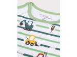 Lot de 2 body manches longues à motif tracteur pour bébé garçon