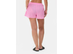 Short de plage froncé