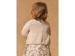 Cardigan chiné fleurs