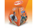 Boite Surprise Nerf avec un blaster, des fléchettes, stickers et poster