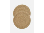Lot de 2 sets de table en rotin