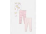 Lot de 3 leggings variés à taille stretch