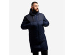 Parka de football longue adulte bleu foncé