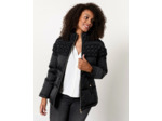 Doudoune courte unie NOIR Femme