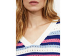 Pull fin rayé MULTICOLORE Femme