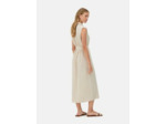 Robe chemise mi-longue à ceinture