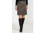 Jupe Jacquard - Fantaisie Avec Ceinture