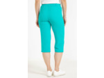 Pantalon corsaire fluide élastiqué dos
