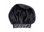 DIAMOND BLING BONNET SJ BLACK ZEBRA
