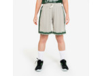 Short de Basketball reversible Adulte - SHR-500 Beige Vert