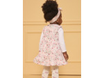 Robe fleuri à smocks