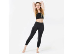 LEGGING 7/8 YOGA DYN SANS COUTURE NOIR
