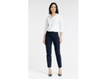 Chemise unie avec motif en gomme