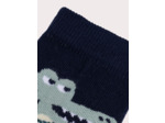 Chaussettes colorées à motif crocodile pour garçon