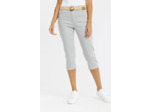 Pantalon corsaire avec ceinture