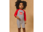 Combinaison de bain UPF 50+ rayée