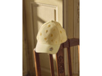 Casquette jaune brodée palmiers
